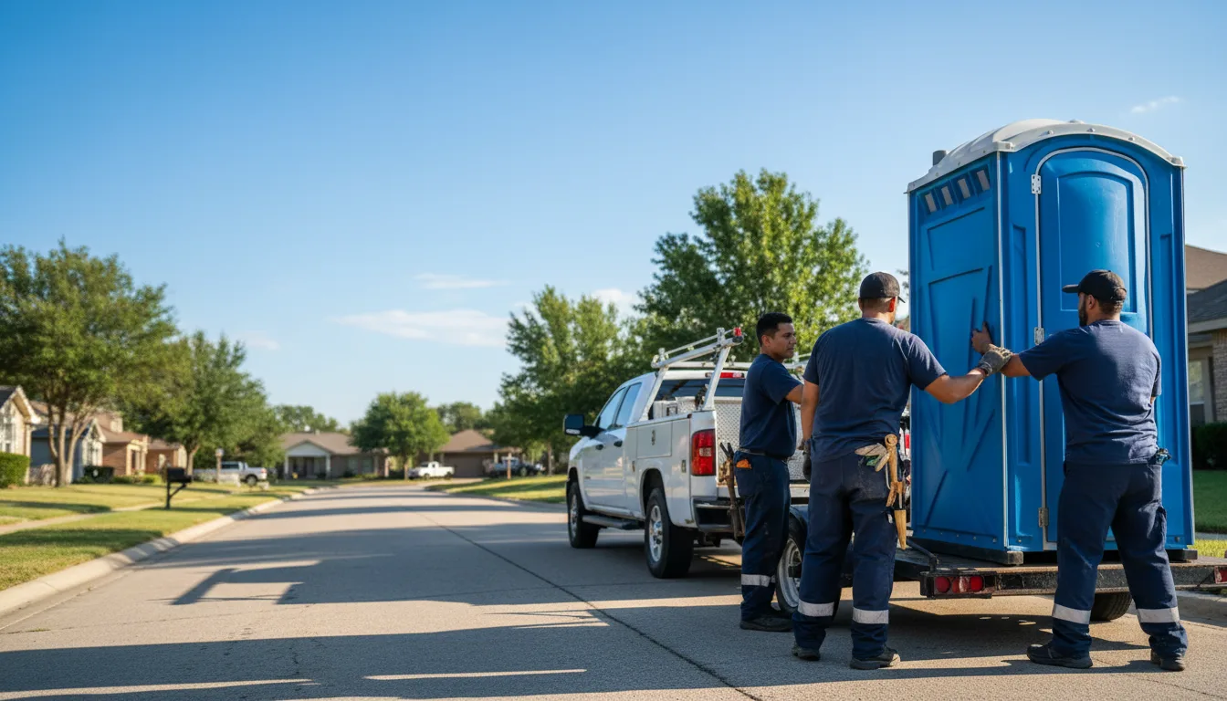 Portable Toilet Rental in Bison, KS near me